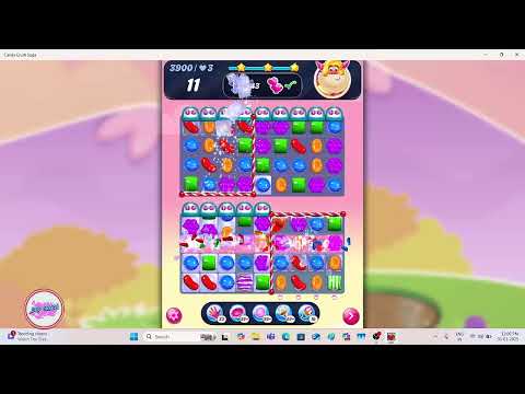 Candy Crush Saga Level 3900 NO BOOSTER