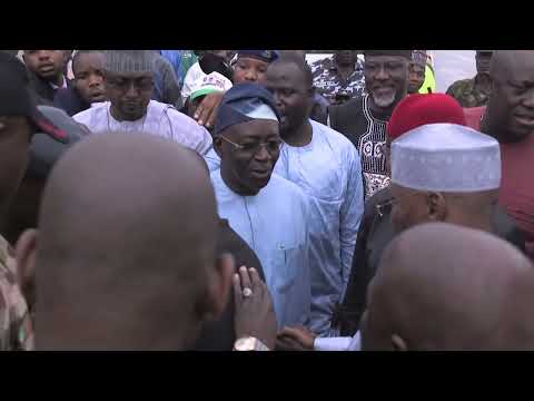 Airport Scene: Atiku Abubakar's Arrival In Kano State