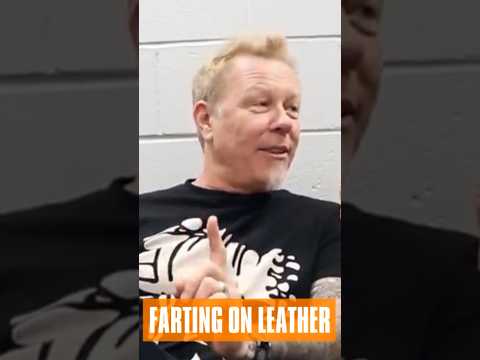 James Hetfield Farts During Interview #shorts