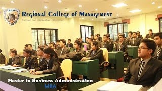 Regional College of Management Autonomous | MBA College India | Management College India