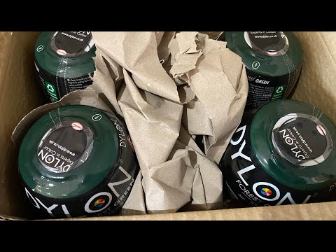 How to Use Dylon all in one to Dye a Sofa / Couch! Washing Machine Fabric Dye Pods - Forest Green!