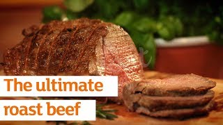 How to cook the ultimate roast beef With Rejina Sabur-Cross | Recipe | Sainsbury's