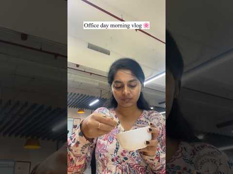 Mini Vlog🌸#janvika #minivlog #shorts#office#breakfastideas #officelife #morningroutine #foodie