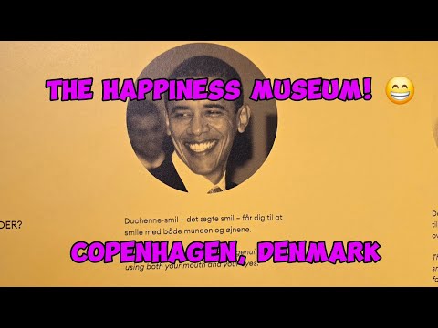 The Happiness Museum! 😀Copenhagen Denmark.