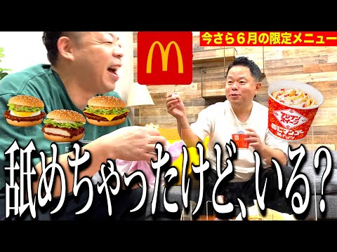 【一緒に食べた】マクドナルドの新作（一個前）を食べた【ダイアンYOU＆TUBE】