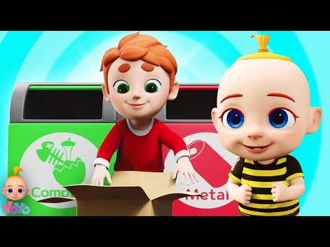 Clean Up Trash Song, साफ करो कचरा, Yummy Donuts Making, Kids Learning Rhymes