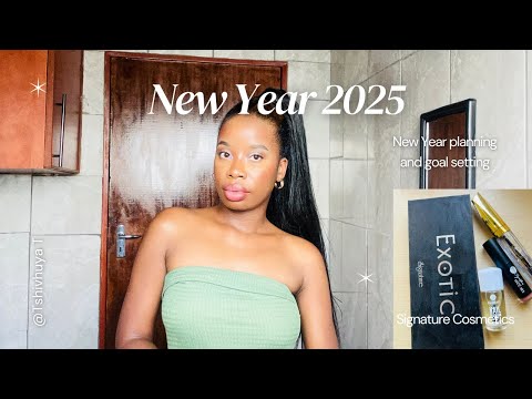 2025 Goals: New year planning and goal setting ft Signature Cosmetics