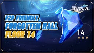 Forgotten Hall 14 CLEARED 3*  Free To Play Setup! [Honkai:Star Rail]