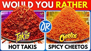 Would You Rather? Snacks & Junk Food Edition 🍔🌭