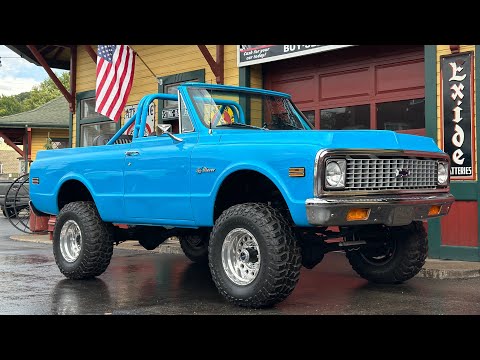 1972 Blazer - 454 Big Block - Totally restored - 4x4 - Bring A Trailer Video