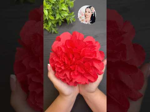 Easy Paper Craft Ideas! Home decor Paper Flowers