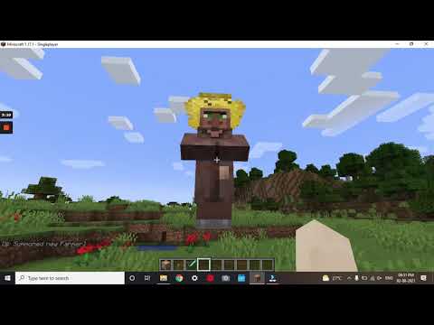 How to spawn a villager in minecraft with amazing trades!