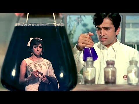 शशि कपूर को बोतल में दिखीं हेमा मालिनी | Abhinetri Movie | Shashi Kapoor, Hema Malini