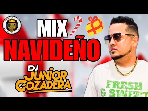 🎄MIX NAVIDEÑO🎄 LOS MEJORES MERENGUES ,  🎅🏽 MEZCLANDO EN VIVO DJ JUNIOR GOZADERA