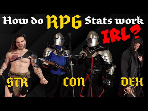 How do RPG Stats work in an IRL Sword Fight?