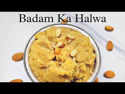 Badam ka Halwa | Almond Cake | Hindi Recipe | Manisha’s Kitchen