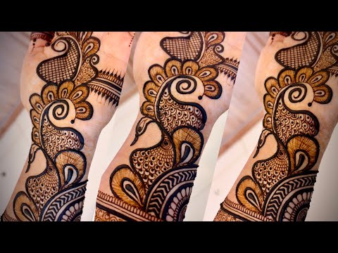 latest valentine day special mehndi design 2025 | full hand arabic mehndi design | mehndi ka design