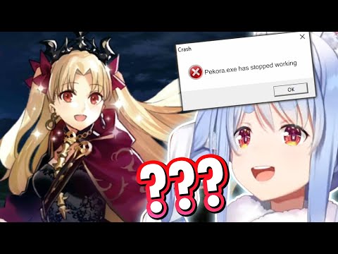 Pekora's Brain Crashed when Ishtar Turned into Ereshkigal 【Hololive】