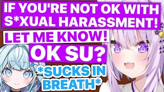 Okayu Asks For Consent To H*rass Her Kouhai (Nekomata Okayu / Hololive) [Eng Subs]