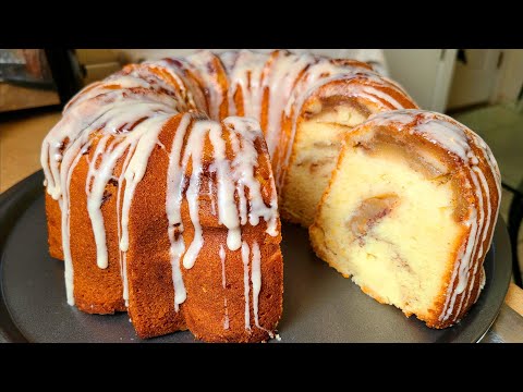 Apple Cream Cheese Bundt Cake