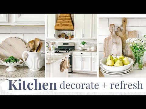 COTTAGE DECORATING IDEAS FOR SPRING | Kitchen Organize + Refresh | Spring Decorating 2023