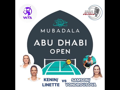 LIVE: TENNIS: WTA DOUBLES #MubadalaAbuDhabiOpen I R: KENIN/LINETTE - Samson/Vondrousova #03/02/2025