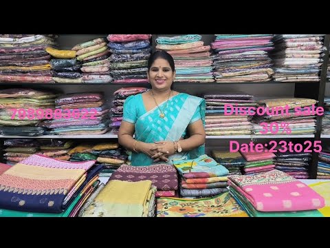 ALL VARIETIES OF KOTA SAREES 30% DISCOUNT SALE || SEI MANASA SAREES ANANTAPUR #viral #trending #kota