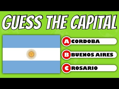 Capitals Of The Americas Quiz