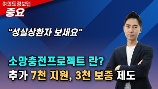 (중요)성실상환자 최대 7천만원 추가 대출, 추가 3천 보증 지원 #소망충전프로젝트 내용