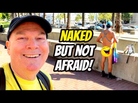 NAKED HERO saves tourist from attack in San Francisco, CA!