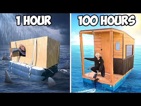 Surviving on Homemade Houseboats!