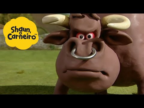 🐑Shaun, o Carneiro [Shaun the Sheep] Touro! 🐑 Hora Especial🐑| Cartoons Para Crianças