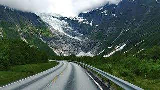 Norway Scenic Drive 4K | Sogndal to Bøyabreen Glacier