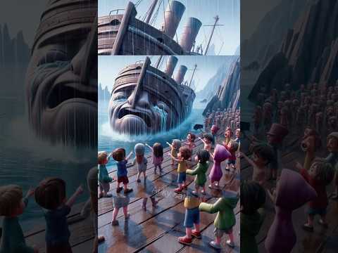 Student Party on a Ship | AI-Generated Fun & Adventure | 2024" #children #shorts