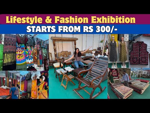 Thane Exhibition 2024 | Clothing & Home Decor | hand-painted Saree & Khadi Dresses