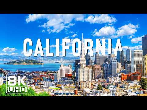 California 8K UHD - From Iconic Beaches to Majestic Mountains