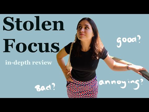 Book Review  - Stolen Focus by Johann Hari