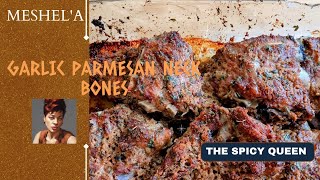 Garlic Parmesan Neck Bones Recipe #neckbones