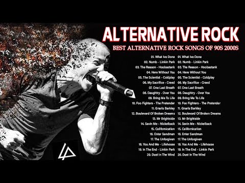 Linkin park, Coldplay, 3 Doors Down, Creed, Nickelback 🤘 Top Alternative Rock Vol 02