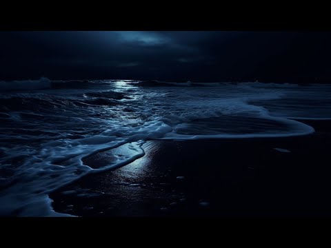 Dark Screen Ocean Waves | Relaxing Sea Sounds for Deep Sleep, Relax, Study, Meditation