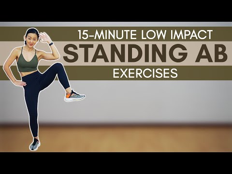 15-Minute Standing Ab Exercises (Strong & Sculpted) | Joanna Soh