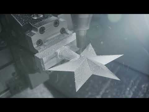 Let it Snow: Christmas Star Machining on the DMU 65 monoBLOCK 2nd Generation