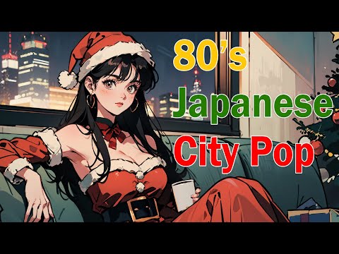 【Japanese City Pop】On a snowy night, you want to listen in a warm room city pop in winter