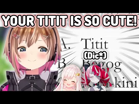 Everyone Can't Stop Laughing at This Very Sus Sundanese Word [Risu, Ollie, Iofi | Hololive]