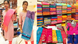 Shopping started!!! Pothys Banglore/pothys sarees collection with price/Pothys latest collection