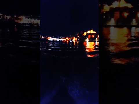 #2800 TRAVEL TIME - An Evening Sail from a Ferry Boat (P1) from Bormla to Valletta, Malta, Europe