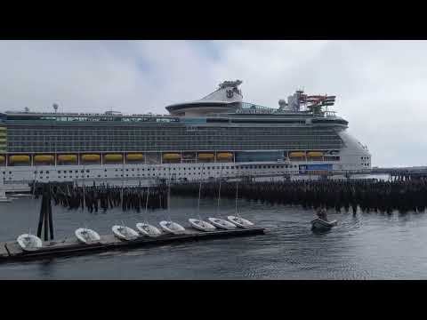 Portland Ocean Gateway Cruise Ship Terminal-Maine波特兰海洋门户游轮码头/Railroad小火车铁路观光/海滨公园美丽风光 缅茵州-新英格兰之行（42）