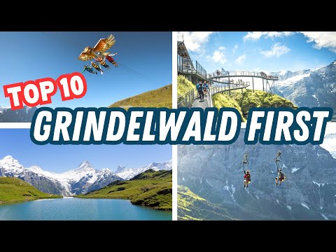 GRINDELWALD FIRST: Top 10 Things to Do & Experience on the Grindelwald First!