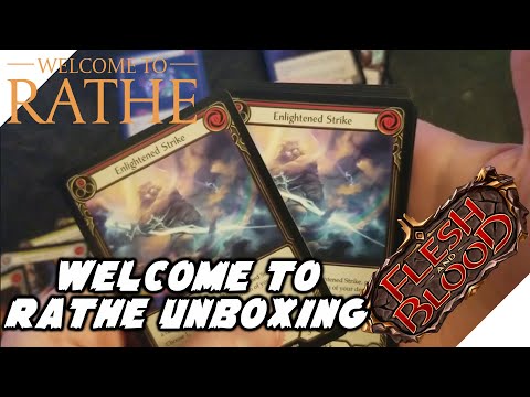 Welcome to Rathe Unlimited Booster Box Opening! Flesh and Blood TCG Pack Opening CRAZY PULLS!