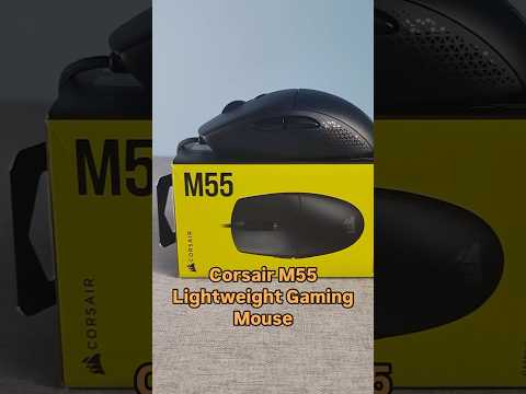 A light-weight gaming mouse at only 55g … check out the Corsair M55 🔥🐭 @corsair #corsair